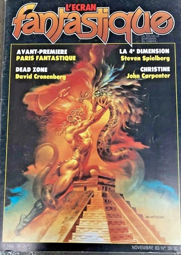 Magazine ecran fantastique - magazine,