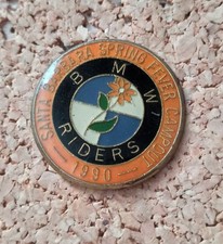 Pin's BMW Riders Moto Club Bikers Auto Automobile Voiture Marque Fleur Pins Pin