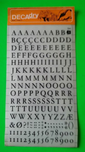 Decadry transfert lettres - transfert, &