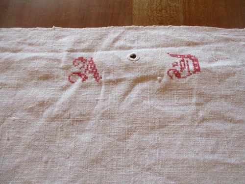 Lot 1 torchon ancien - n°44, de
