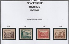 ALLEMAGNE : ZONE SOVIETIQUE -