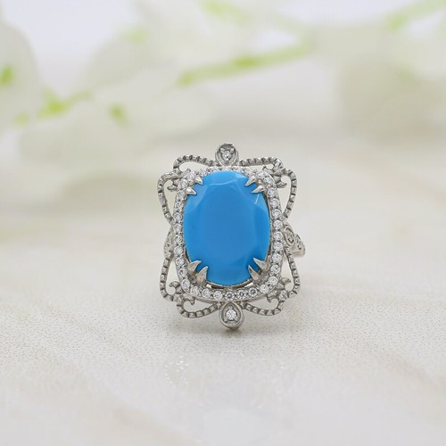 Bague cocktail argent sterling - bague,