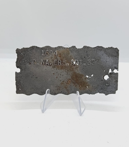 Plaque soldat allemand - de,