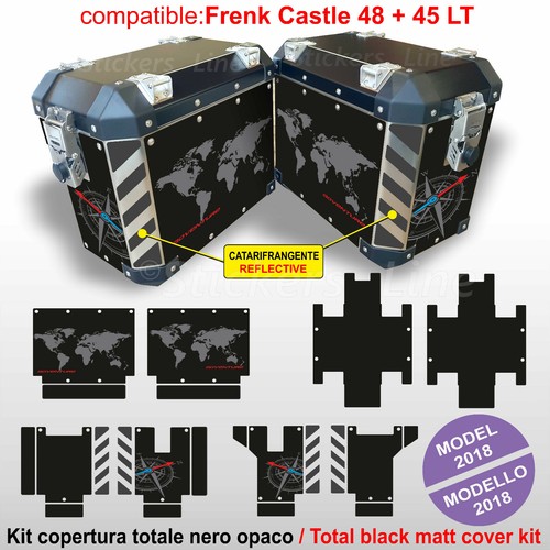 Kit autocollants valises bmw - autocollants,