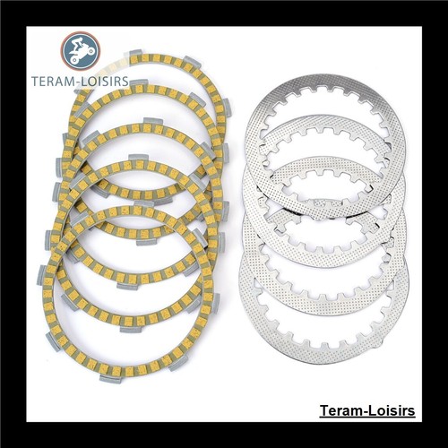 Kit disques garnis lisses - garnis, +