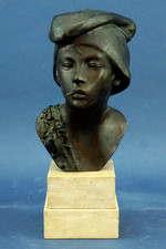 ACHILLE D'ORSI Buste Bronze