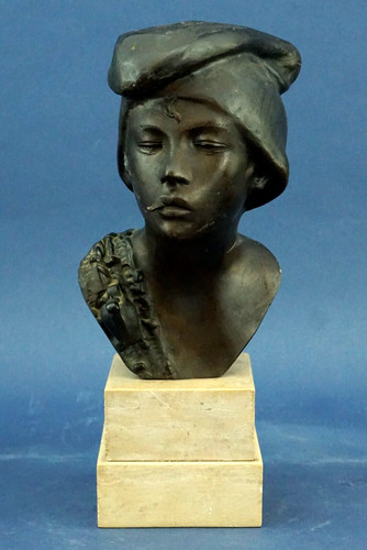 Achille orsi buste - d'orsi, bronze