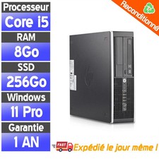 ⭐☑️⭐HP Compaq 8200 Elite SFF - Intel Core i5 - 8Go Ram - 256Go SSD - Windows 10⭐
