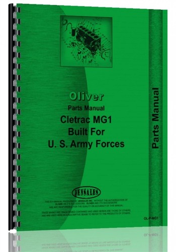 Oliver mg1 cletrac crawler - cletrac,