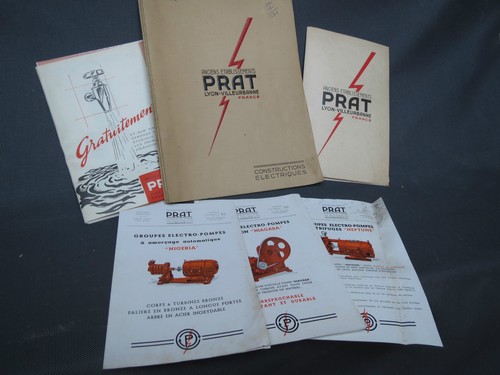 Lot brochures tarifs - de,