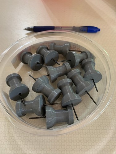 Giant push pins tub of - giant,