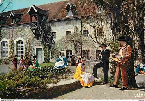 Carte postale folklore - folklore,