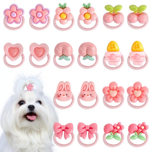 20pcs noeud elastique chien - 20pcs,