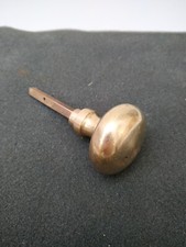 Ancienne poignée de porte/meuble/fenêtre ronde crémone en bronze/laiton