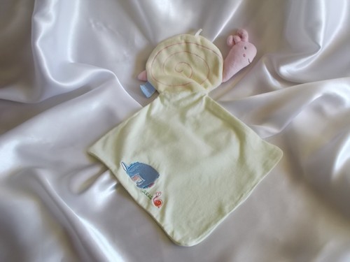 Doudou escargot son - doudou,