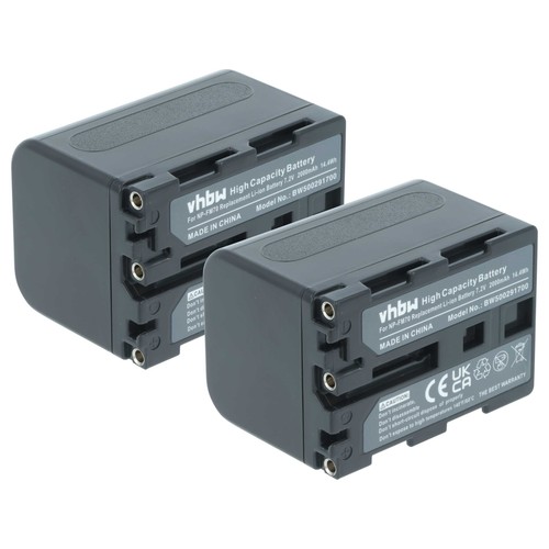 Batterie pour sony - 2x,