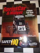 Magazine De Sprint Car Et Midget Décembre 2018 POWRi Top Gun Tucker Klaasmeyer