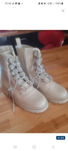 Bottines femme blanches - , 38