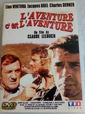 DVD L'AVENTURE C'EST L'AVENTURE - Lino VENTURA / Jacques BREL / Johnny HALLYDAY