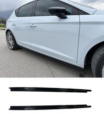 2 lame sous bas de caisse noir