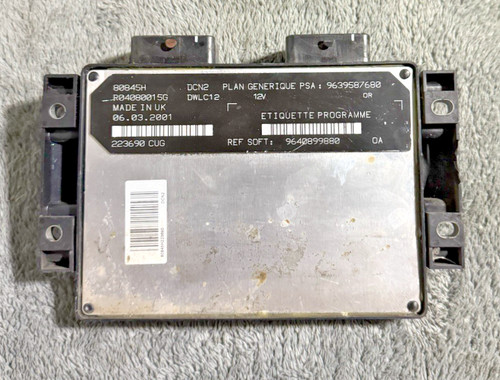 Calculateur moteur peugeot - calculateur,