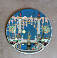 assiette en porcelaine