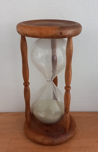 Grand ancien sablier - ancien, en