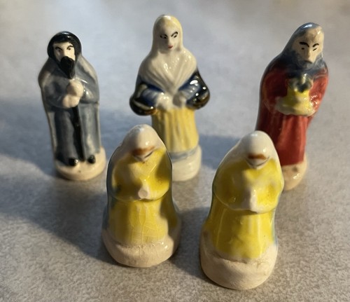 Lot fèves crèche en - lot,