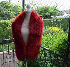 Chic étole foulard col fausse