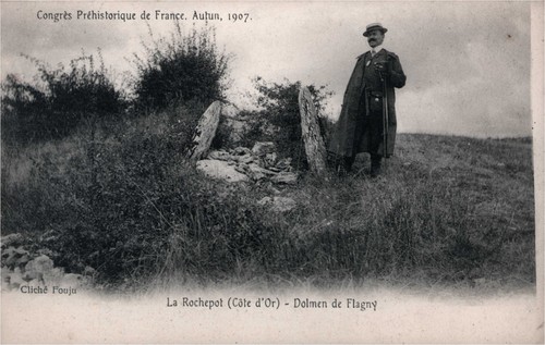 Cpa rochepot dolmen - cpa, 21