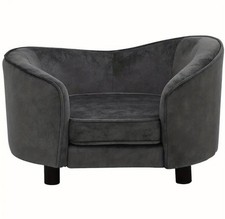 Canapé Lit Chien & Chat XXL Grand Panier Fond Antidérapant Housse Amovible 69cm