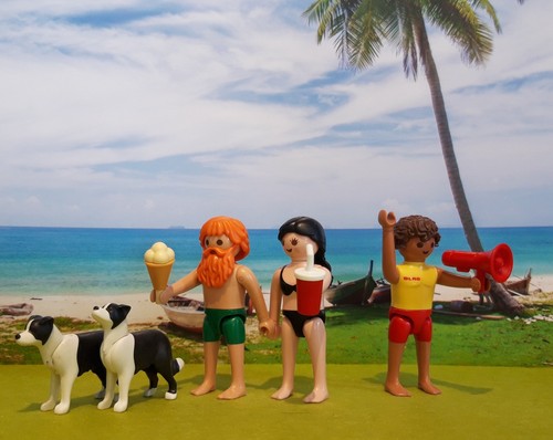 Playmobil plage vacances beach - vacances,