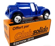 La Bougie du Club Solido bleue