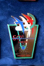 * Pin's Pin - LIONS CLUB 50e ANNIVERSAIRE DEBARQUEMENT