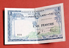Indochine 1 Piastre 1954  Vietnam, Cambodge, Laos , neuf