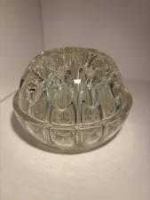 Ancien Pique Fleurs Verre 