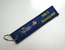 Porte clé Flamme Avion Biplan Boeing Stearman N2S-3, USA WW2. Entrainement.