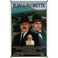 JEAN DE FLORETTE U.S Movie Poster  - 27x41 in. - 1986 - Claude Berri, Yves Monta