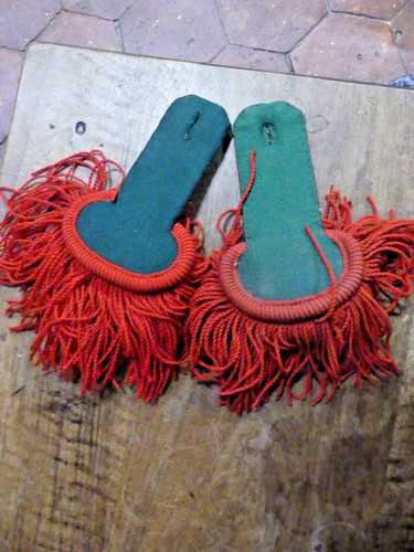Paire epaulettes troupe - d'epaulettes,