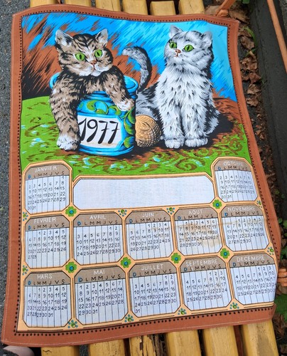 Torchon calendrier