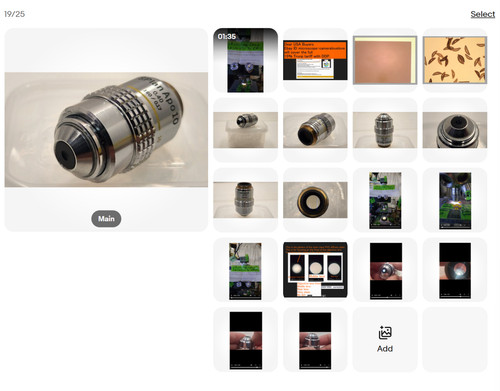 Exce objectif microscope - *exce*,