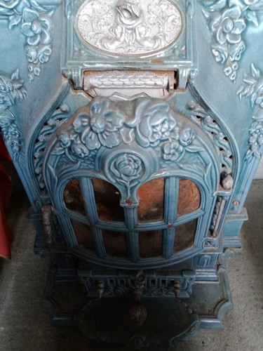 Ancien poêle salamandre - , de