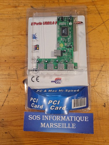 Carte pci advance usb - carte, usb-204p