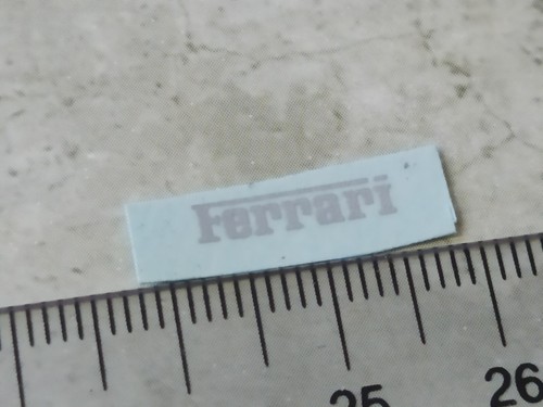 Décalcomanie ferrari - décalcomanie,