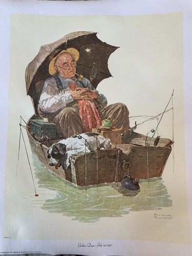 Vintage art norman rockwell - art,
