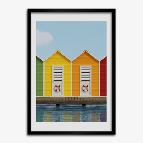 Photo salon 50x70cm cadre - le,