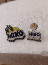 Pin's Pins Pin LAPEL Alimentaire Glace Dessert Lot De 2 "MIKO" 