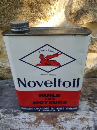 Ancien bidon huile - 2, litres