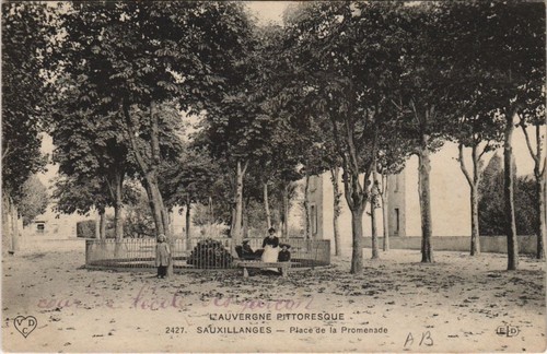 Cpa sauxillanges place la - sauxillanges, de