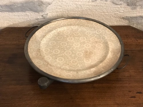 Ancienne assiette enfantine - , à
